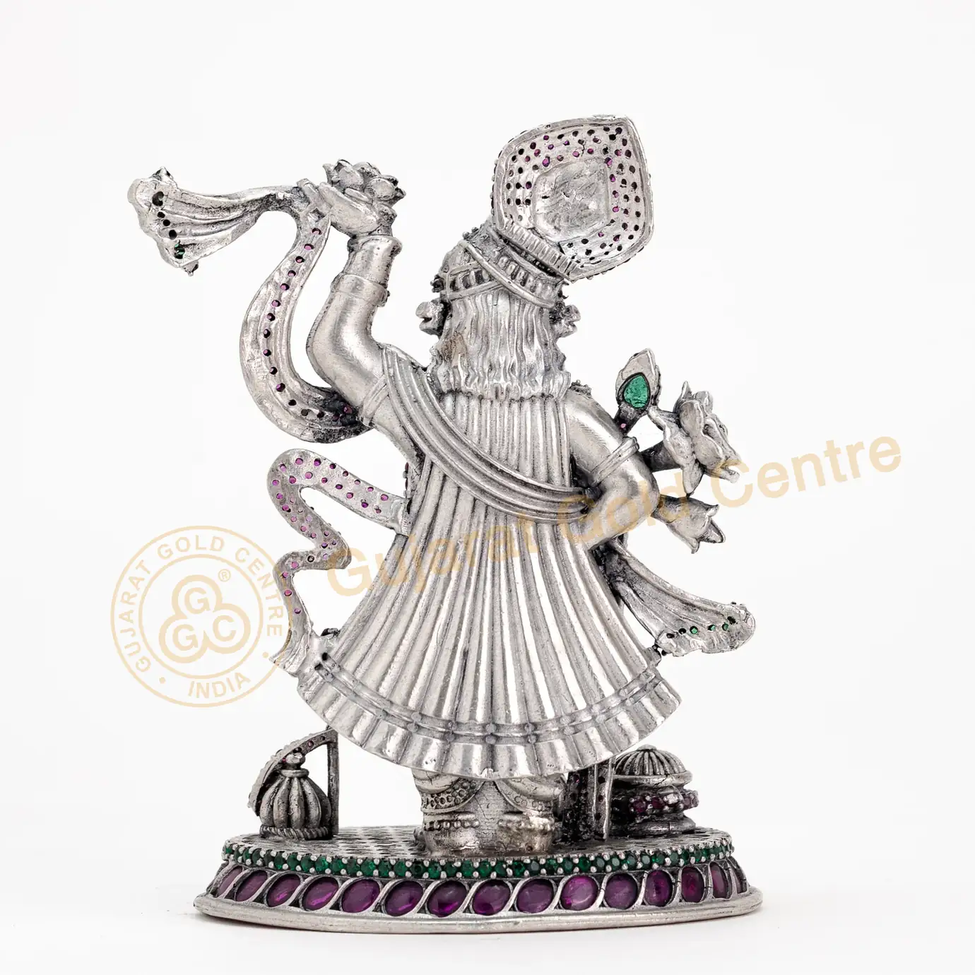 92.5 silver Shrinathji Idol 92gm - BIS hallmarked, DigiSilver certified