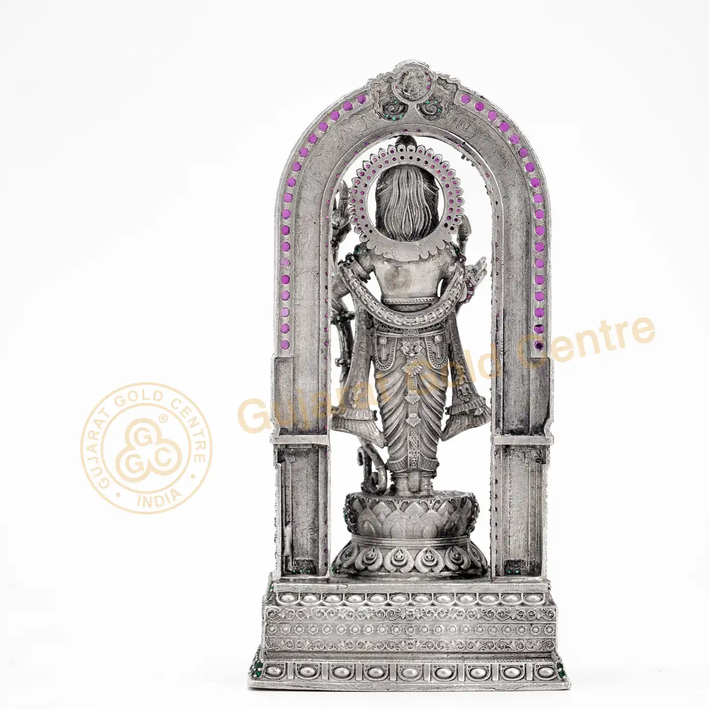 92.5 silver Ram Lalla Idol 201.4gm - BIS hallmarked, DigiSilver certified