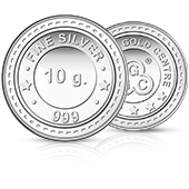 10gm GGC 24K Silver Coin